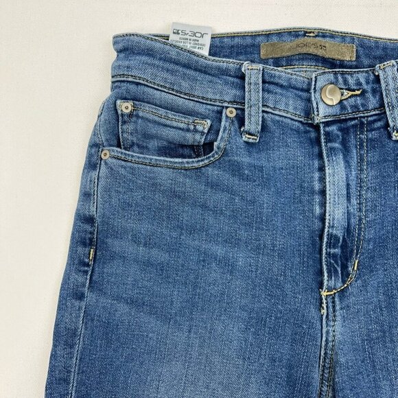 Joes Womens Skinny Jeans Blue Distressed Frayed Mid Rise Denim 26 Waist - Picture 7 of 10